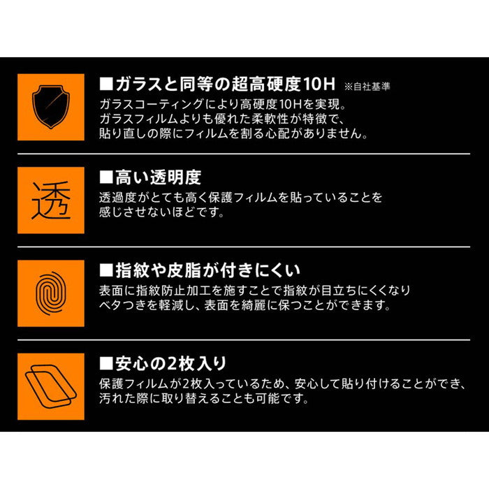 フィルム 10H カメラレンズ 2枚入り