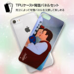TPUケース+背面パネル ふしぎの国のアリス3 名場面