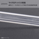 スマホハイブリッドケース ガラス ブラック