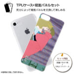 TPUケース+背面パネル アナと雪の女王