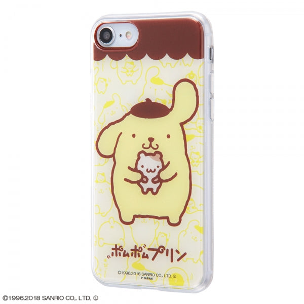 TPUケース+背面パネル ポムポムプリン / ポムポムプリン/プリン&マフィン