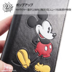 手帳型ケース ポップアップ ディズニー