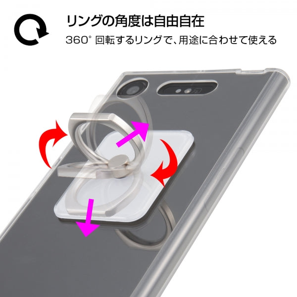 スマートフォン用リング アクリル ディズニープリンセス