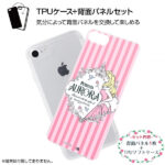 TPUケース+背面パネル オーロラ