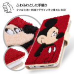 『ディズニーキャラクター』/手帳型ケース サガラ刺繍