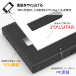 耐衝撃トリプルハイブリッドケース KAKU