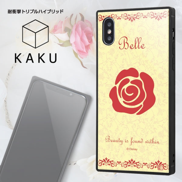 耐衝撃ケース KAKU トリプルハイブリッド  ディズニープリンセス