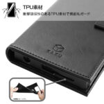 手帳型 耐衝撃レザーケース KAKU