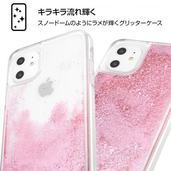 ラメ グリッターケース ディズニー