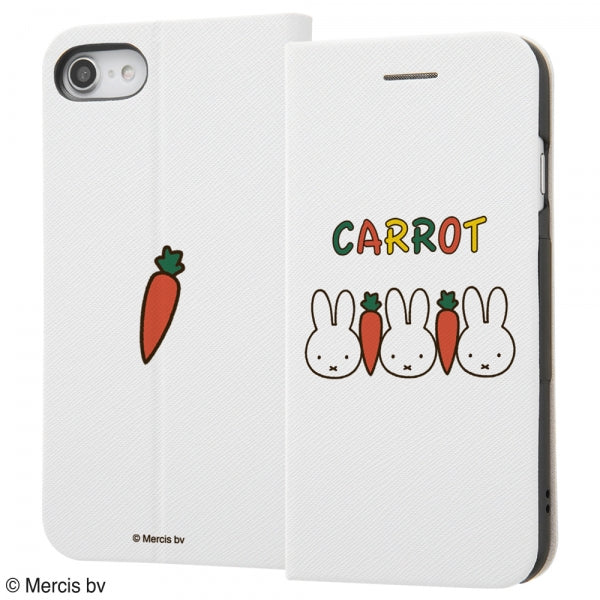 手帳型ケース マグネットタイプ ミッフィー / CARROT