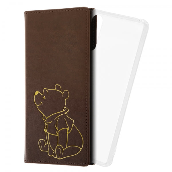 『ディズニーキャラクター』_手帳型 FLEX CASE ホットスタンプ / 『プー』