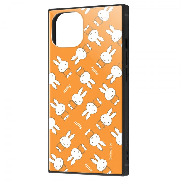 『ミッフィー』/耐衝撃ハイブリッドケース KAKU/かくれんぼ / オレンジ