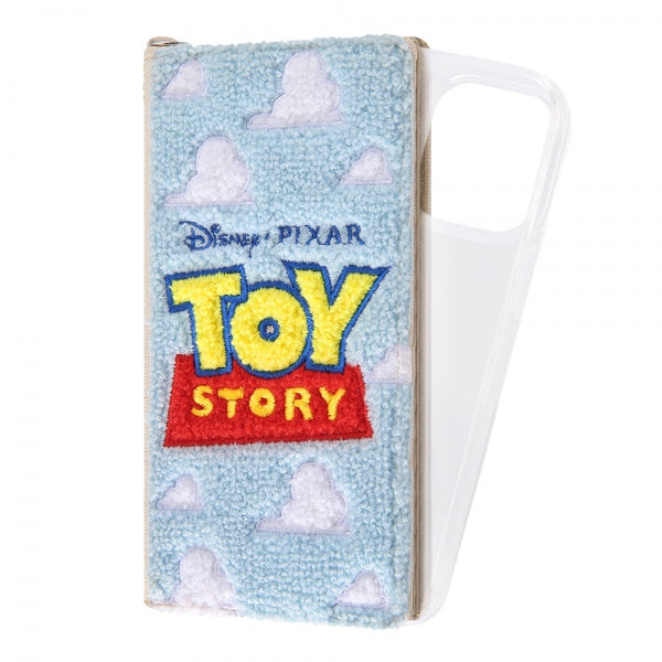 『ディズニー・ピクサーキャラクター』/手帳型 FLEX CASE サガラ刺繍/トイ・ストーリー/ロゴ / トイ・ストーリー/ロゴ
