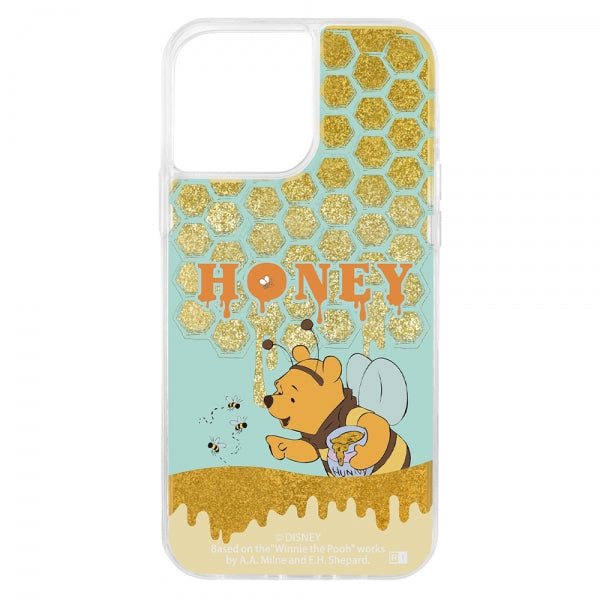 『ディズニーキャラクター』/ラメ グリッターケース/『くまのプーさん/HUNNY』_01 / HONEY