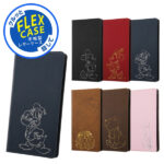 『ディズニーキャラクター』/手帳型 FLEX CASE ホットスタンプ/『ミッキーマウス』