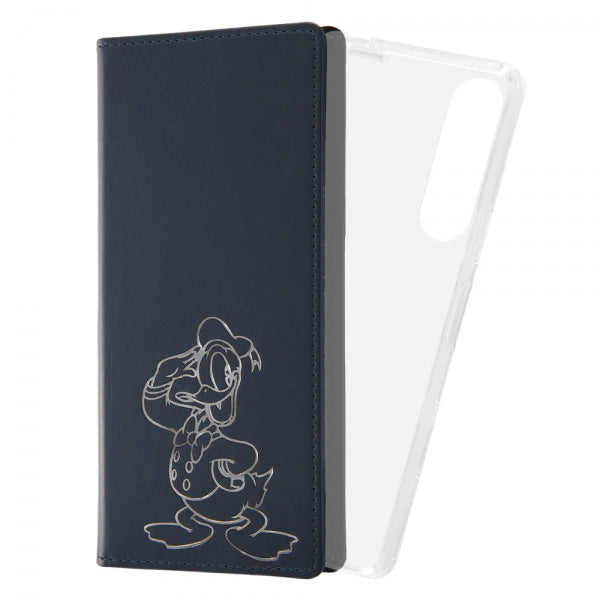 『ディズニーキャラクター』/手帳型 FLEX CASE ホットスタンプ/『ミッキーマウス』 / 『ドナルドダック』