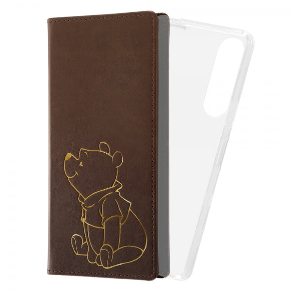 『ディズニーキャラクター』/手帳型 FLEX CASE ホットスタンプ/『ミッキーマウス』 / 『プー』