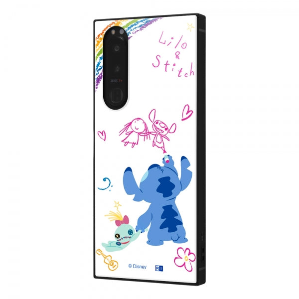 『ディズニーキャラクター』/耐衝撃ハイブリッドケース KAKU/『リロ＆スティッチ/落書き』 / 『リロ＆スティッチ/落書き』