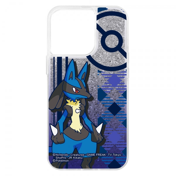 『ポケットモンスター』/ラメ グリッターケース / ルカリオ