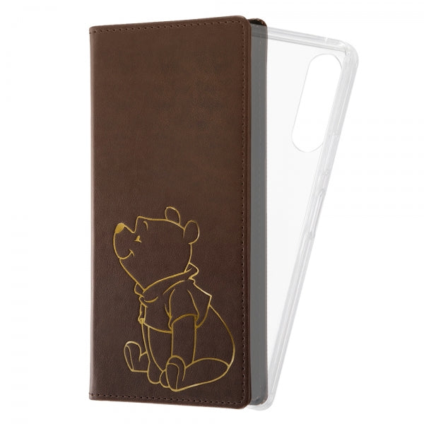 『ディズニーキャラクター』/手帳型 FLEX CASE ホットスタンプ / プー