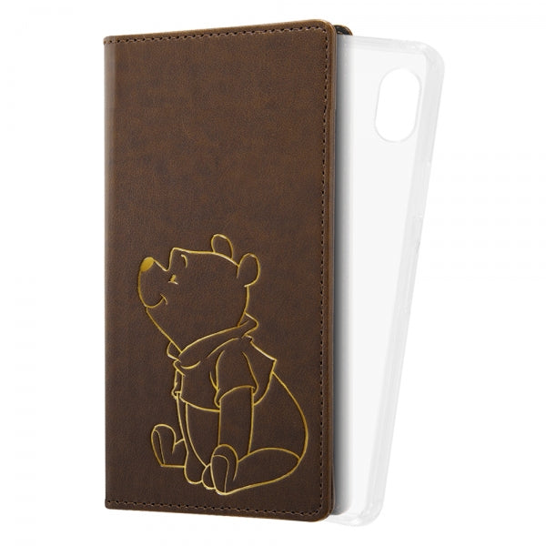 『ディズニーキャラクター』/手帳型 FLEX CASE ホットスタンプ / プー