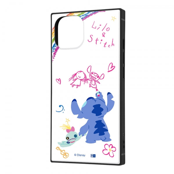 『ディズニーキャラクター』/耐衝撃ハイブリッドケース KAKU / リロ＆スティッチ/落書き