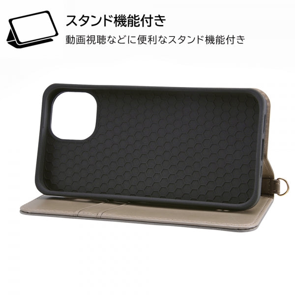 耐衝撃 手帳型レザーケース Raffine