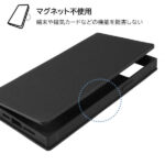 耐衝撃 手帳型レザーケース KAKU Durable