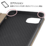 耐衝撃 手帳型デニムケース