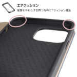 耐衝撃 手帳型デニムケース