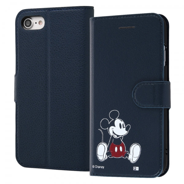 『ディズニーキャラクター』/手帳型ケースマグネット / ミッキーマウス_sitting