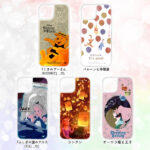 『ディズニーキャラクター』/ラメ グリッターケース