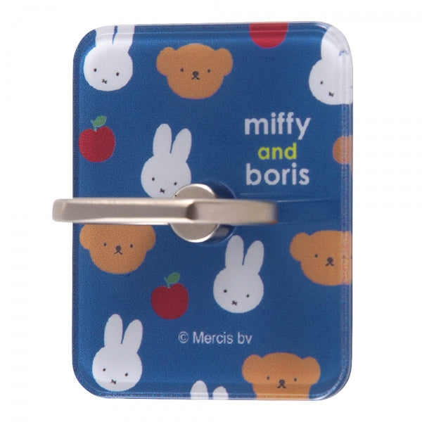『ミッフィー』/スマートフォン用リング アクリル / miffy and boris_ブルー