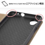 『ディズニーキャラクター』/耐衝撃 手帳型レザーケース Noble