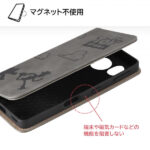 『ディズニーキャラクター』/耐衝撃 手帳型レザーケース Raffine
