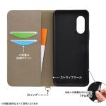 『ディズニーキャラクター』/耐衝撃 手帳型レザーケース Raffine
