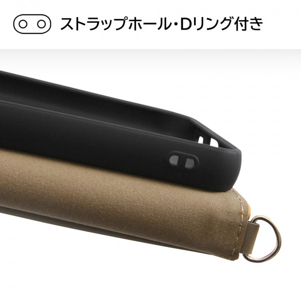 『ディズニーキャラクター』/耐衝撃 手帳型レザーケース Raffine