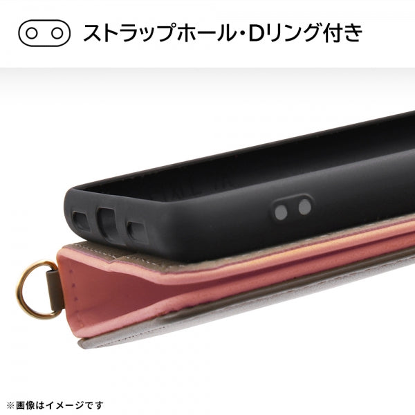 『ミッフィー』/耐衝撃 手帳型レザーケース Raffine