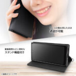 耐衝撃 手帳型レザーケース KAKU Durable