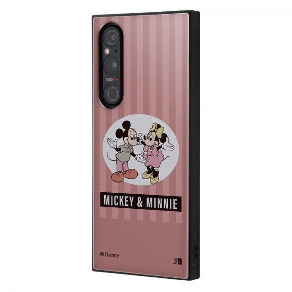 『ディズニーキャラクター』/耐衝撃ハイブリッドケース KAKU / ミッキー＆ミニー_80年代