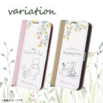 『ディズニーキャラクター』/耐衝撃 手帳型レザーケース Noble