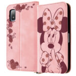 『ディズニーキャラクター』/耐衝撃 手帳型レザーケース Raffine