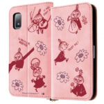 『ムーミン』/耐衝撃 手帳型レザーケース Raffine