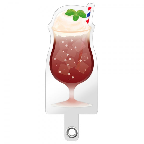 ダイカット ストラップホルダー / クリームソーダ_コーラ