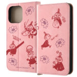 ムーミン手帳型レザーケース Raffine