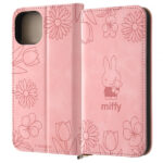 ミッフィー手帳型レザーケース Raffine