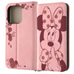 ディズニー手帳型レザーケース Raffine