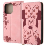 ディズニー手帳型レザーケース Raffine