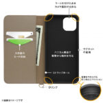 DC手帳型レザーケース Raffine