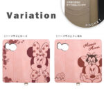 ディズニー手帳型レザーケース Raffine